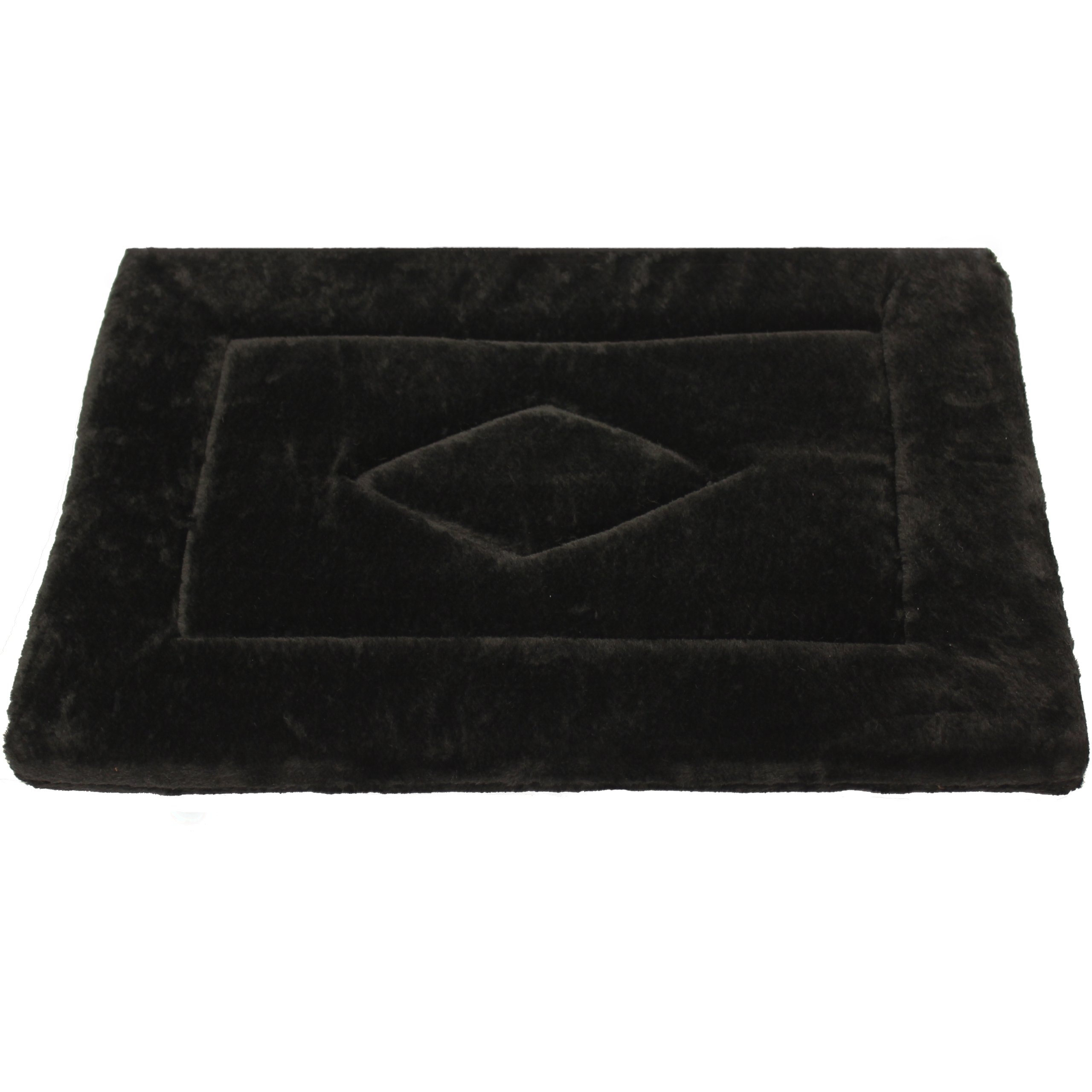 Mool Cage Carrier Mat Dog Bed, Width: 55 cm (22 inches), Black