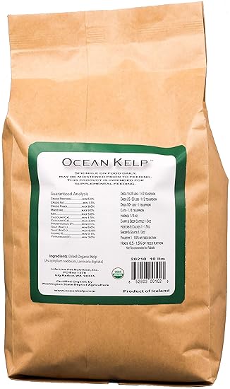 Línea de Vida orgánica mar Kelp Suplemento para Perros y ...
