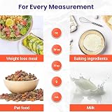 Etekcity 10kg Digital Kitchen Scale Waterproof USB-C Rechargeable LED Display view 5