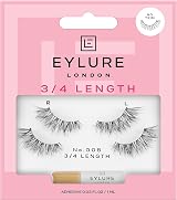 Eylure 3/4 Length No.008 Twin Lashes with Latex Free Glue