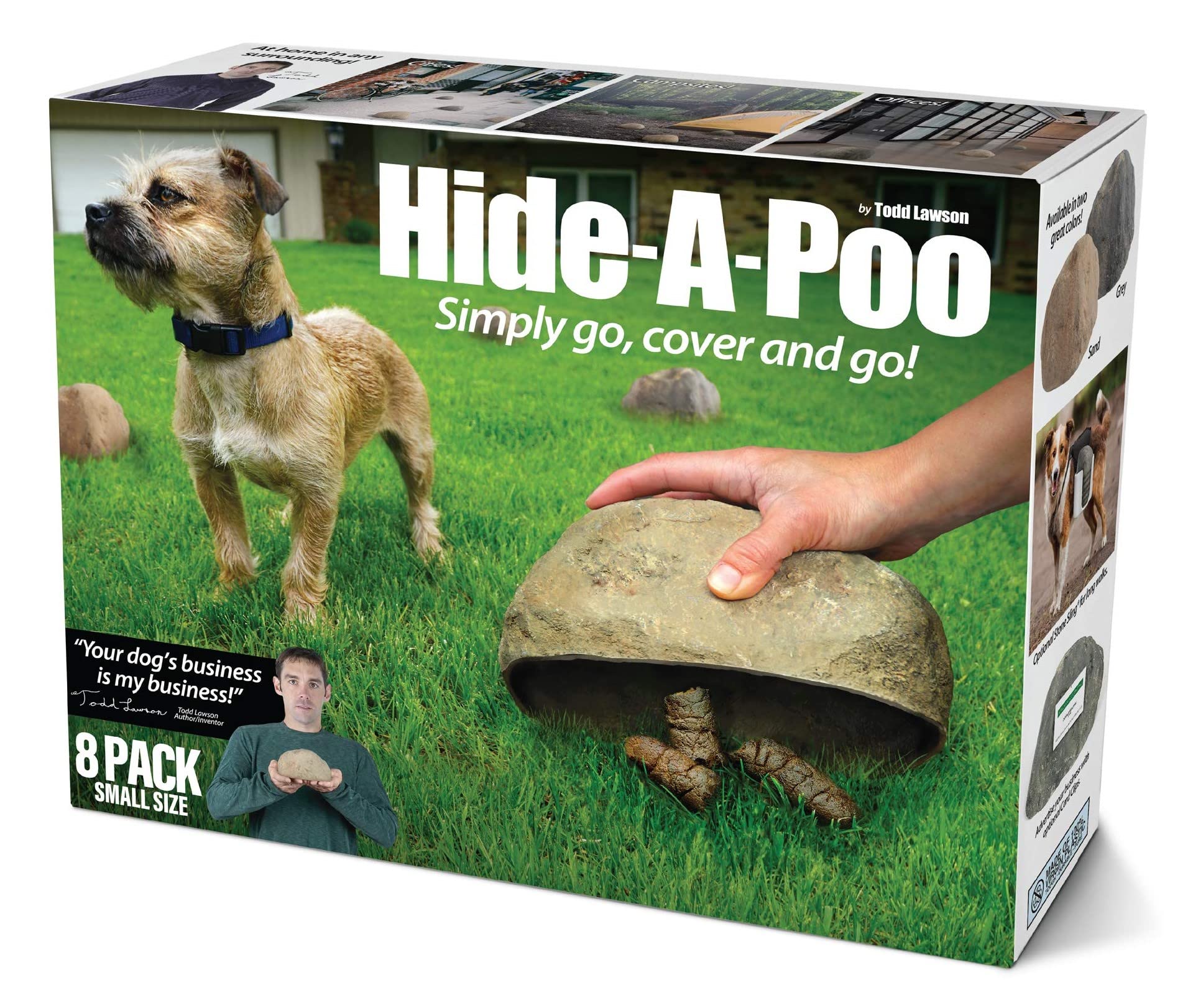 Prank-O Hide A Poo – Funniest Prank Gift Box | Hilarious Empty Gag Gift for White Elephant & Christmas 2025 | Funny Gift Box for Coworkers, Friends & Men Who Have Everything, As Seen on Shark Tank