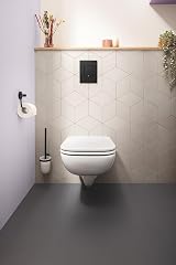 GROHE Even Flush Plate Matt Black GD2 Cistern Dual Flush Water-Saving view 4