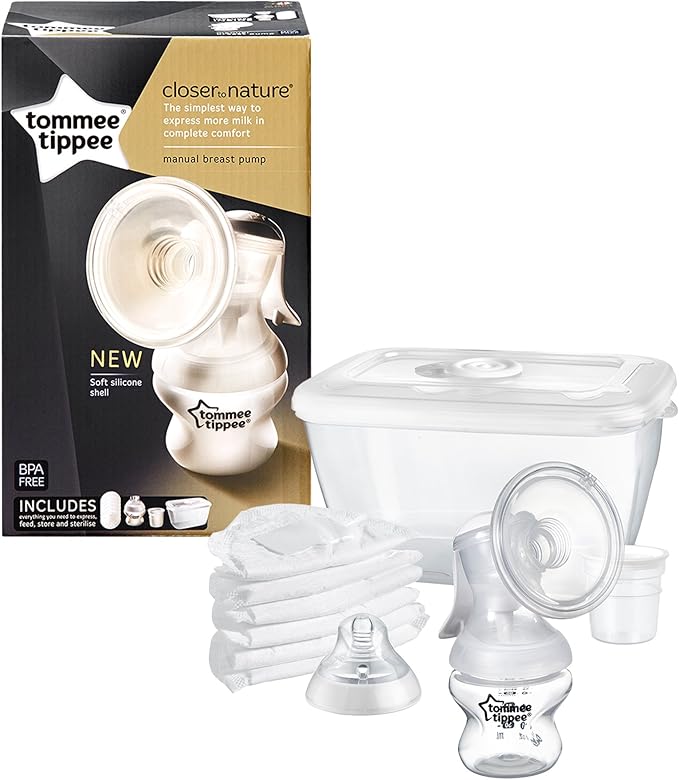 tommee tippee breast pump and steriliser