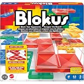 Mattel Games Blokus Board Game for Ages 7+, 2-4 Players | Your Pieces Can Only Touch at the Corners in this Classic Strategy Game, with 84 Vibrant Pieces in Four Colors