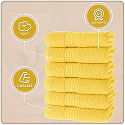 MAURA Basics Turkish Cotton Washcloth Towel Set