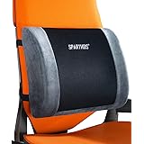 Sparthos Lumbar Support Pillow - Lower Back Pain Relief for Office Chairs, Car Seats, Desk, Driving Comfort, Recliner, Couch 