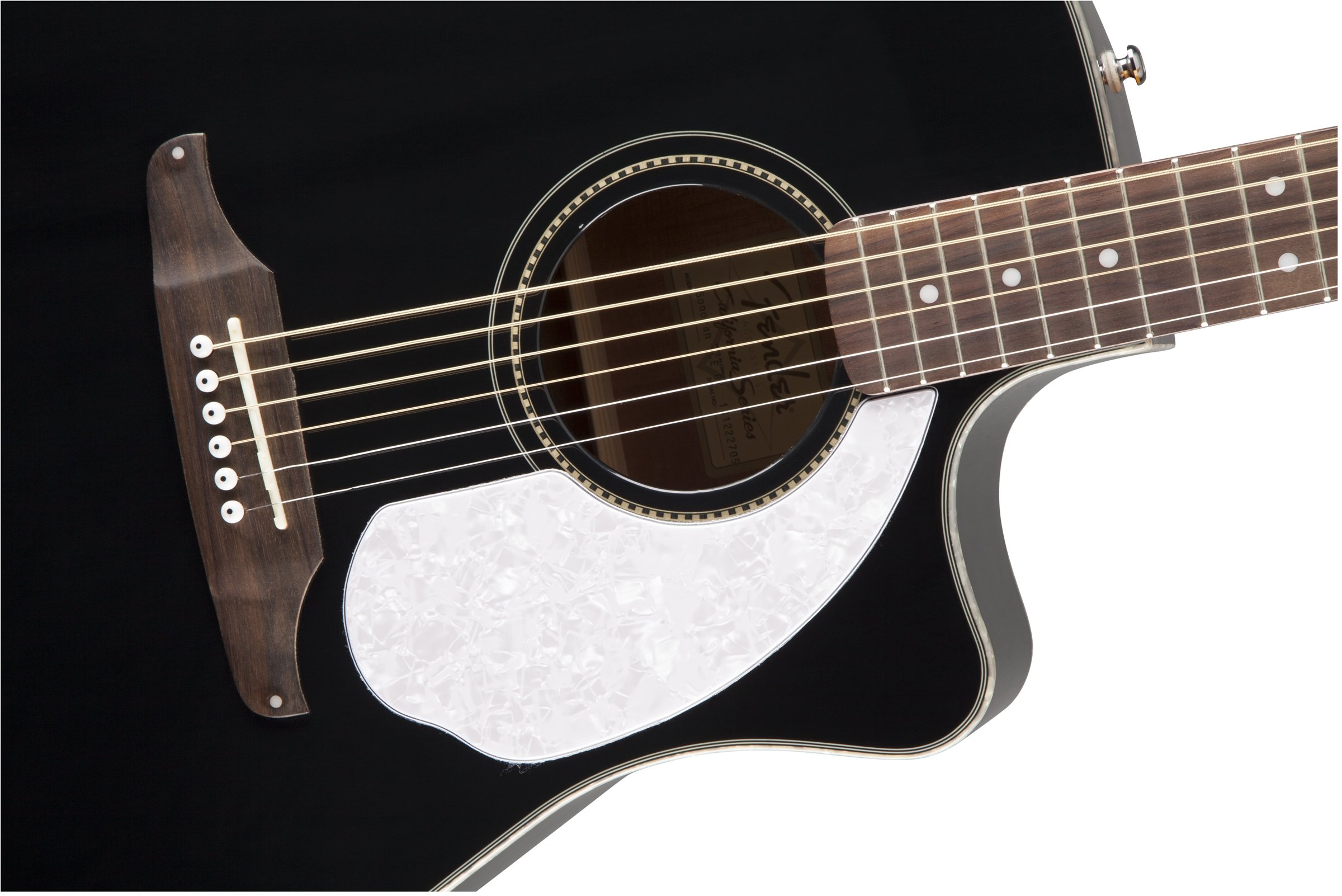 Fender Sonoran SCE Dreadnought Cutaway AcousticElectric Guitar Black