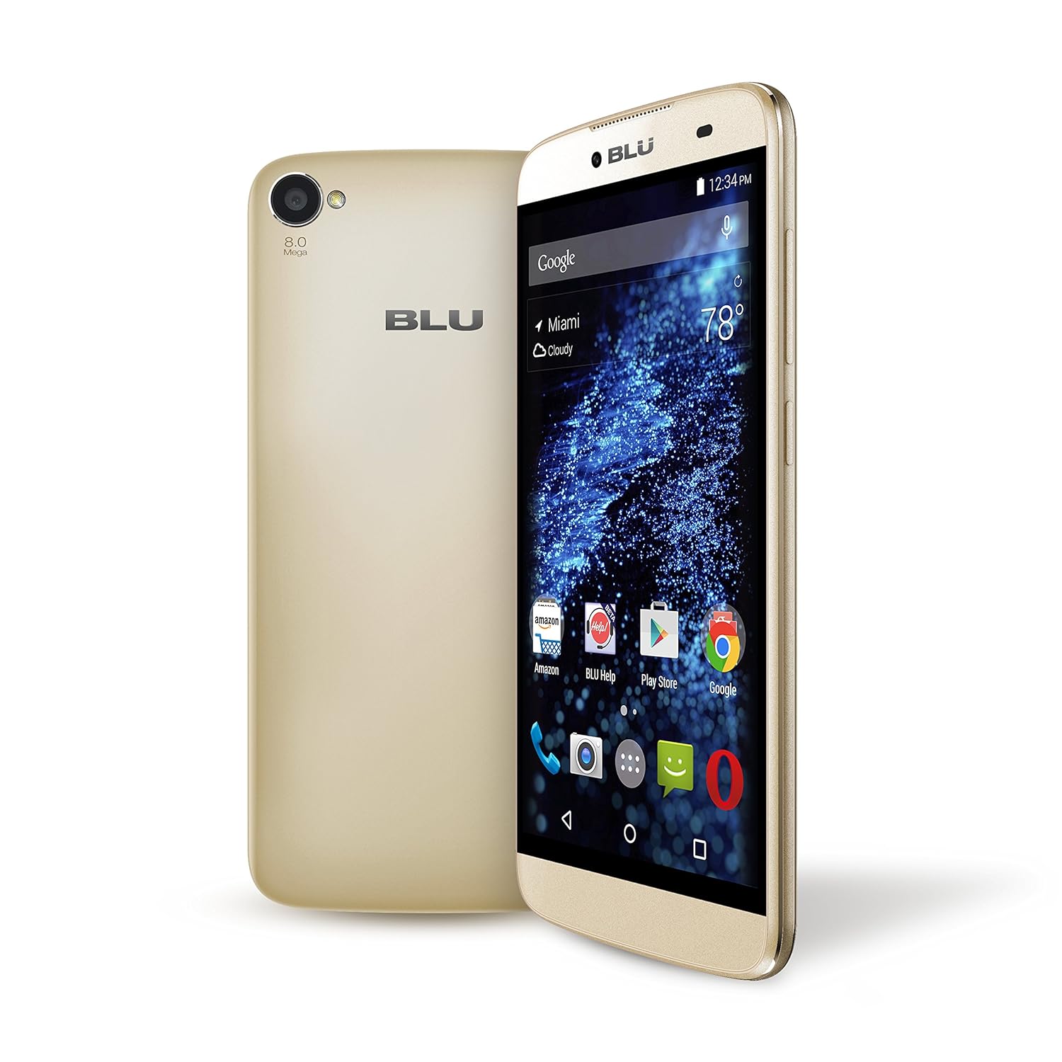 Amazon.com: BLU Dash X Plus - Unlocked 5.5" Smartphone - US GMS -Gold: Cell  Phones & Accessories