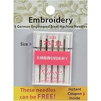 Amazon Best Sellers: Best Embroidery Machine Needles