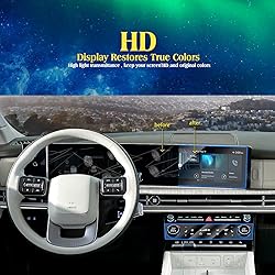 EUEKY 2PCS 2024 Hyundai Santa Fe Screen Protector