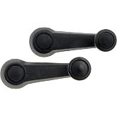 Dorman 76921 Window Crank Handle | Fits Select Volkswagen Models, Black, 2 Pack