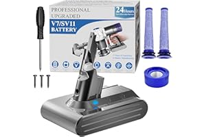 Professional 8500mAh V7 Animal Battery Replacement for Dy/Son SV11 V7 Motorhead Animal Trigger HEPA Car+Boat Absolute Handhel