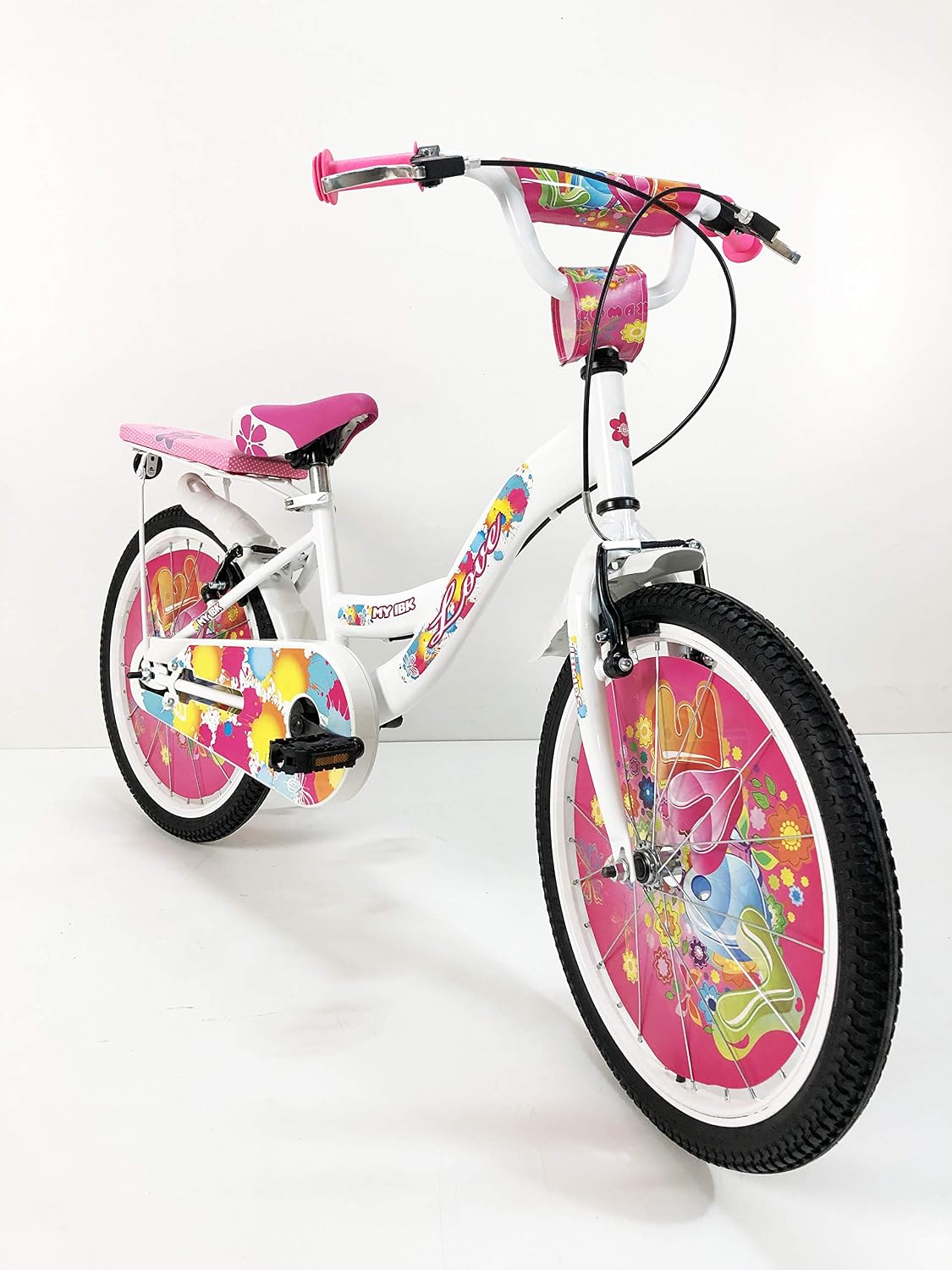 IBK Bici Bicicletta Bambina Bimba Love Misura 20 Colore Bianco con  PARAFANGHI Biciclette e tricicli urban-earth.co.uk