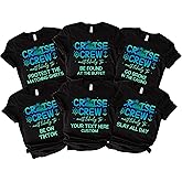 Cruise Shirts for Family Matching, Family Cruise Shirts 2026, Custom Most Likely to Matching Tee, Personalized Funny Crew Tee, Group Vacation Outfits Multicolor