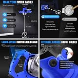 Banas 2600W Portable Electric Mortar Mixer 6 Speed 220V Cement Plaster Grout view 9