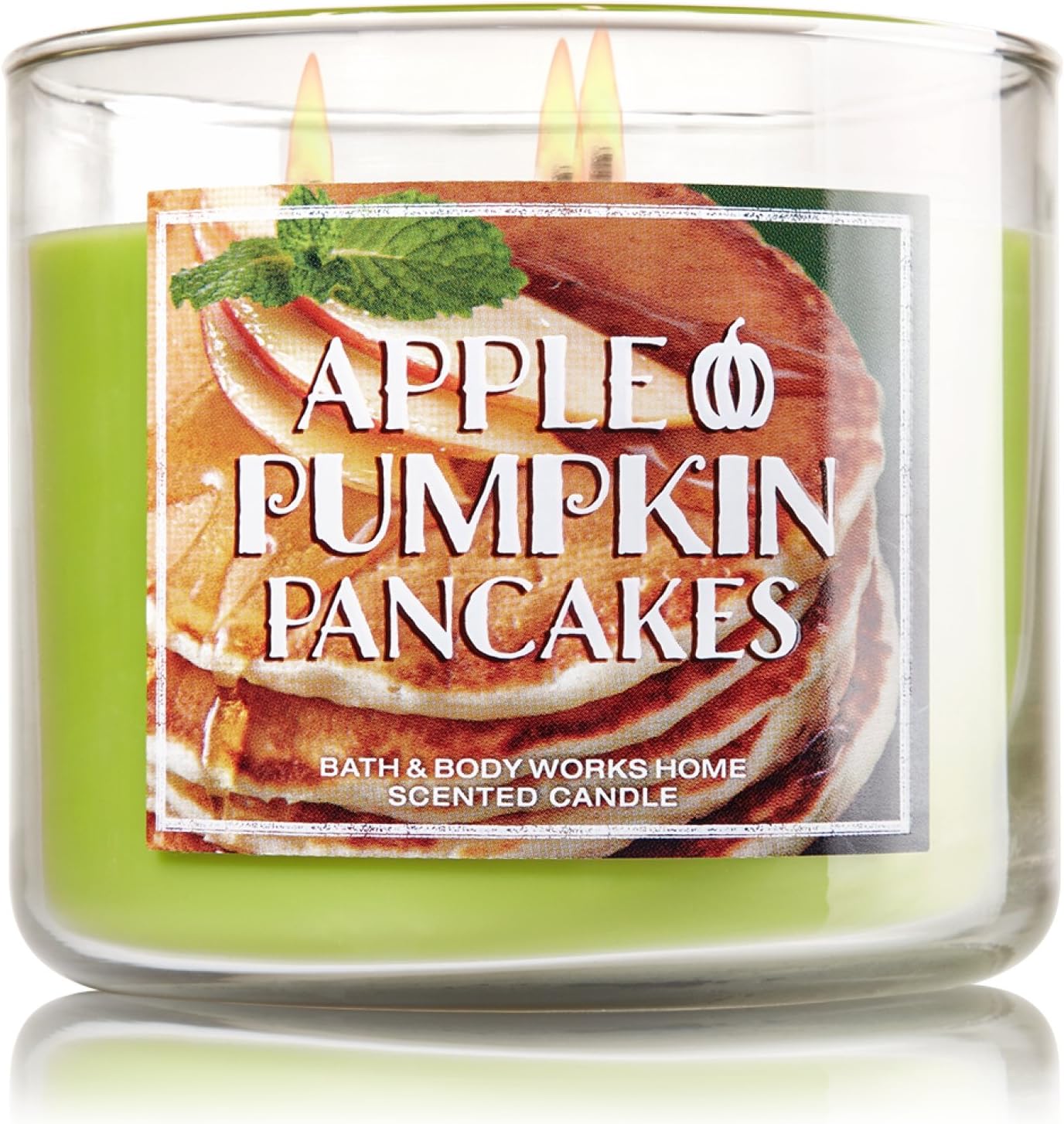 Bath and Body Works Apple Pumpkin Pancakes 3 Wick 14.5 Oz Candle