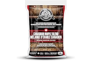 Pit Boss 100% All-Natural Hardwood Canadian Maple Blend BBQ Grilling Pellets, 40 Pound Bag