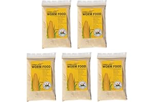 GENERIC Worm Basics Cornmeal Worm Food w/Azomite Trace Minerals by The Worm Ferm (5lbs)