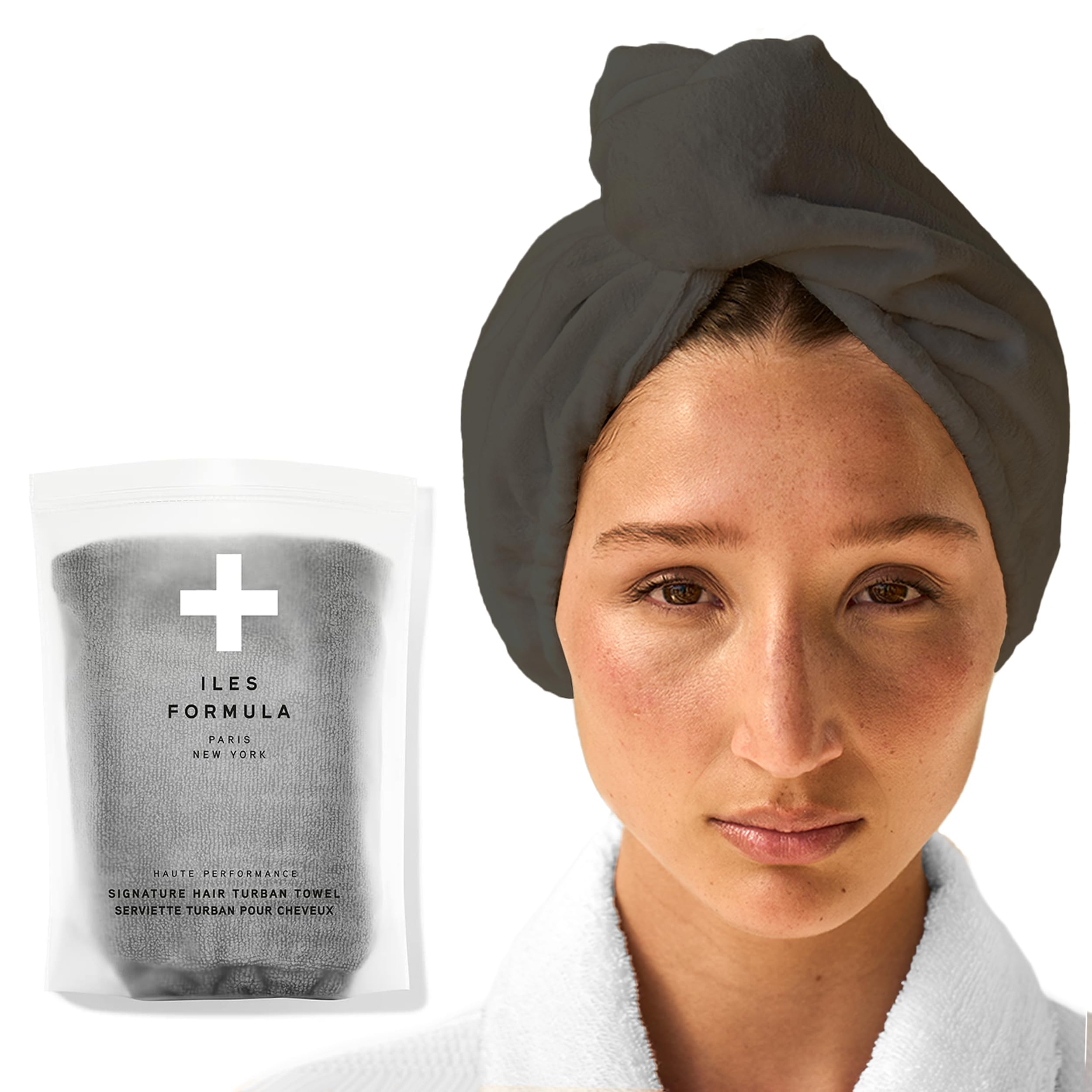 Iles Formula - Hair Towel Grey