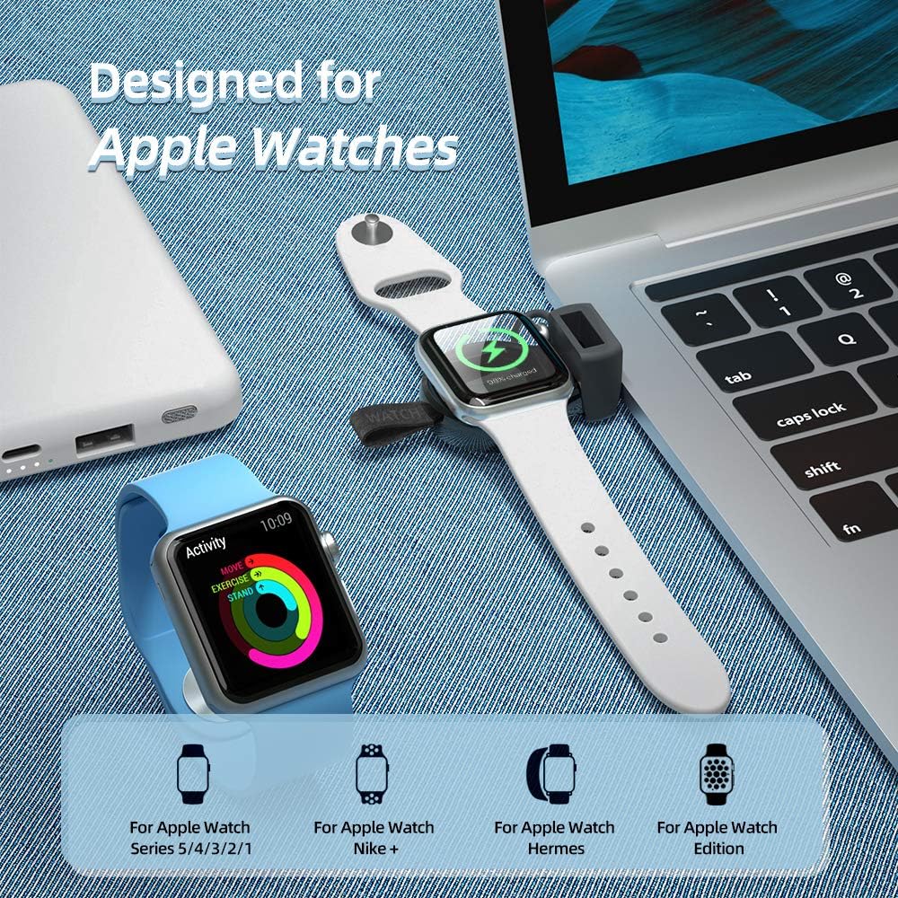 NEWDERY Wireless Charger for Apple Watch Magnetic iWatch Charger - Image 3