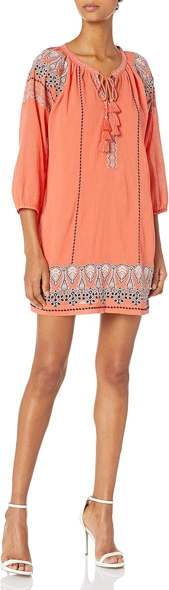 joie orange dress