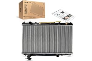 KAX CU2917 Engine Cooling Radiator, Compatible with 2007-2011 Camry 2.4L, 2010-2011 Camry 2.5L