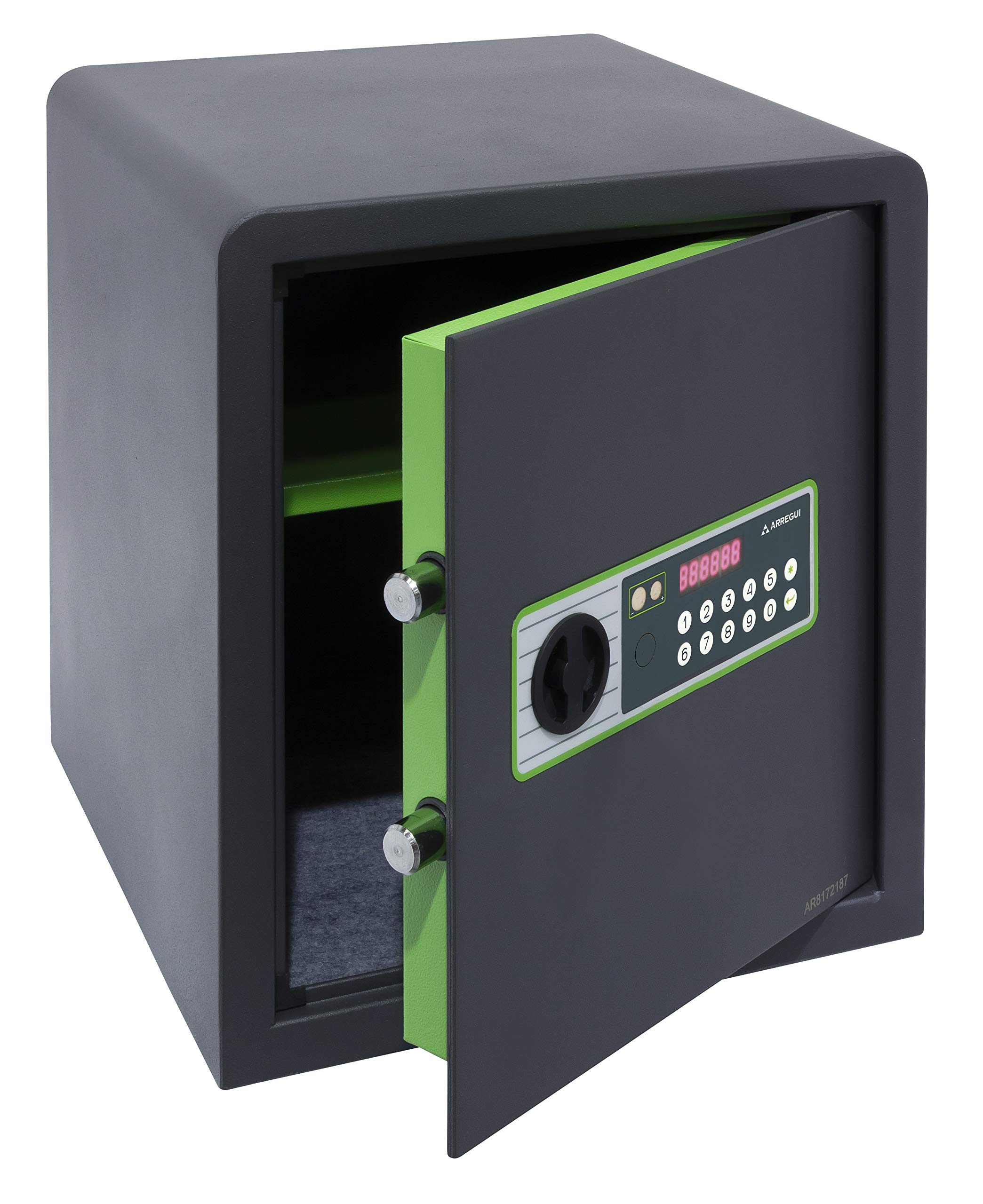 Arregui 240160 codigo, easy to use mobile security, keypad opening | Electronic safe for home | 38 x 35 x 36 cm | 41 L, 38x35x36 cm | 41L