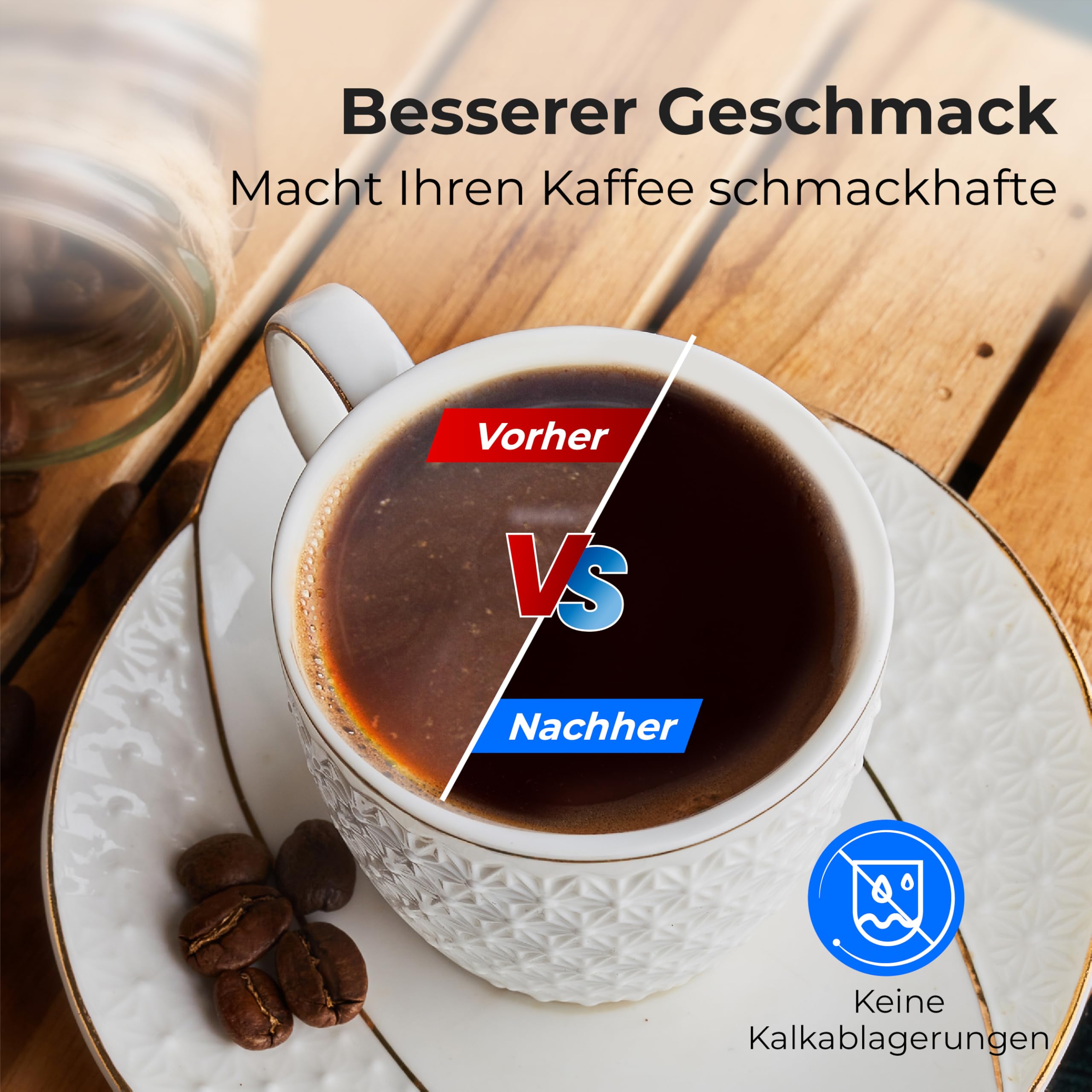 Waterdrop Kaffee Wasserfilter, Ersatz für Nivona® Wasserfilterpatrone, Melitta® Filterpatrone, Krups® F088, Kompatibel mit Krups® EA829S, Jura®, Melitta® Barista TS und Mehr, TÜV SÜD Zertifiziert (6) 6