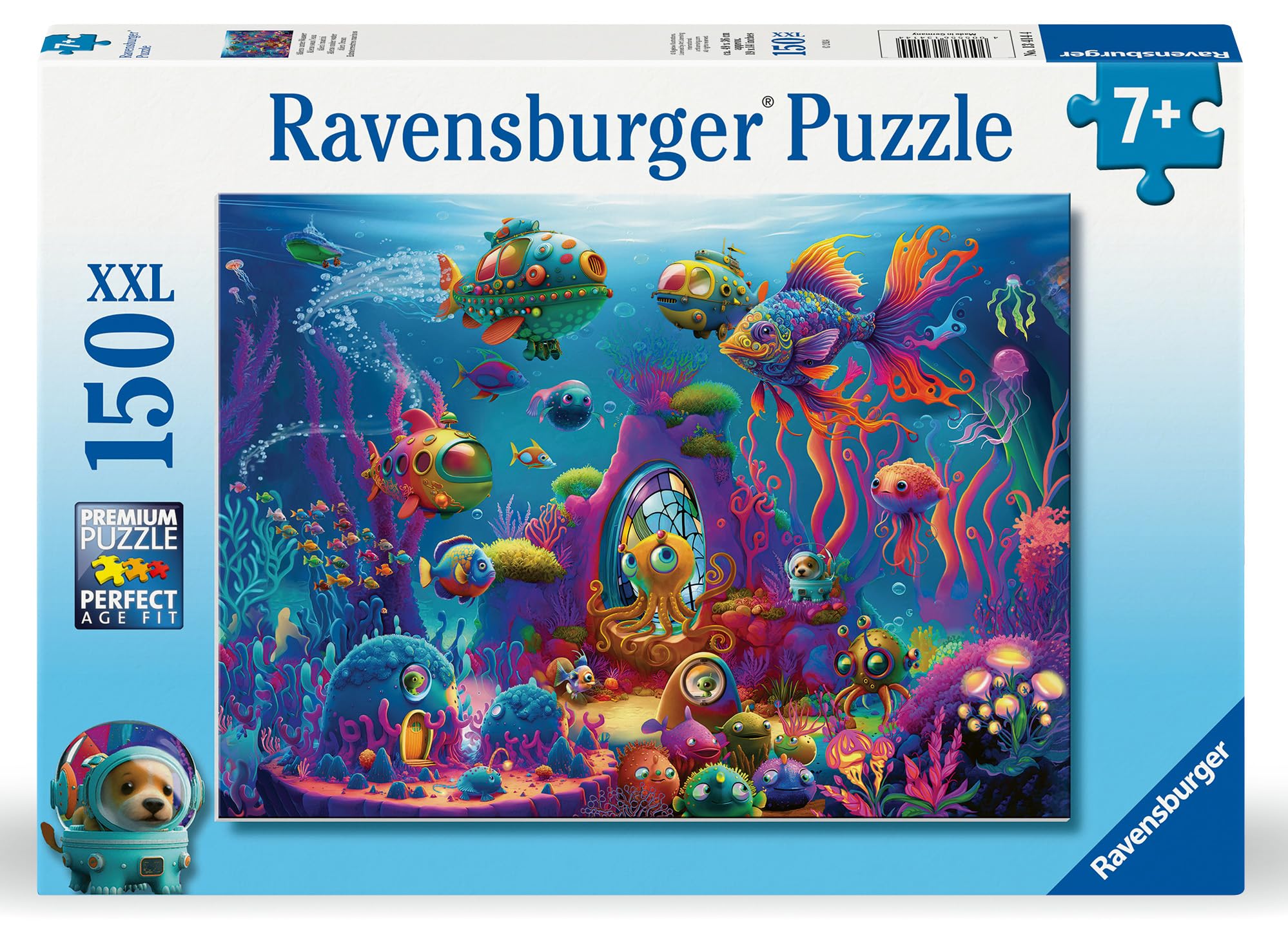 Ravensburger Alien Ocean 150 Piece Jigsaw Puzzle for Kids Age 7 Years Up - XXL Pieces