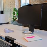Ergotron Neoflex Monitor Stand LCD 15-20 inch Black Silver Height Adjustable view 3