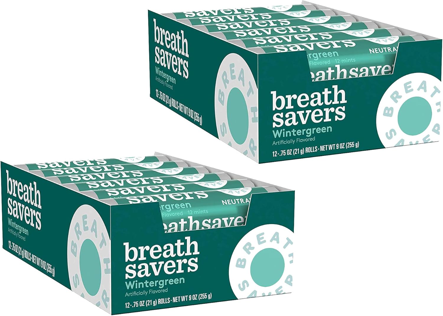 BREATH SAVERS Mints, Wintergreen, 0.75 Ounce (Pack of 24) Amazon.ca