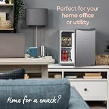 Russell Hobbs 43L Table Top Fridge Silver Reversible Door view 5