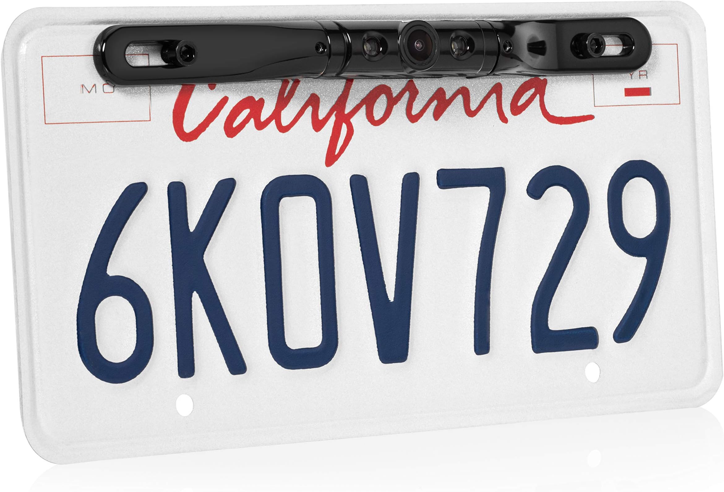 BOYO VISION VTL422CL - Bar-Type License Plate Backup Camera with LED Lights (Black)