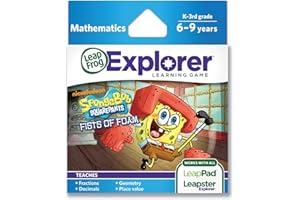 LeapFrog SpongeBob SquarePants Fists of Foam Learning Game (works with LeapPad Tablets & LeapsterGS)