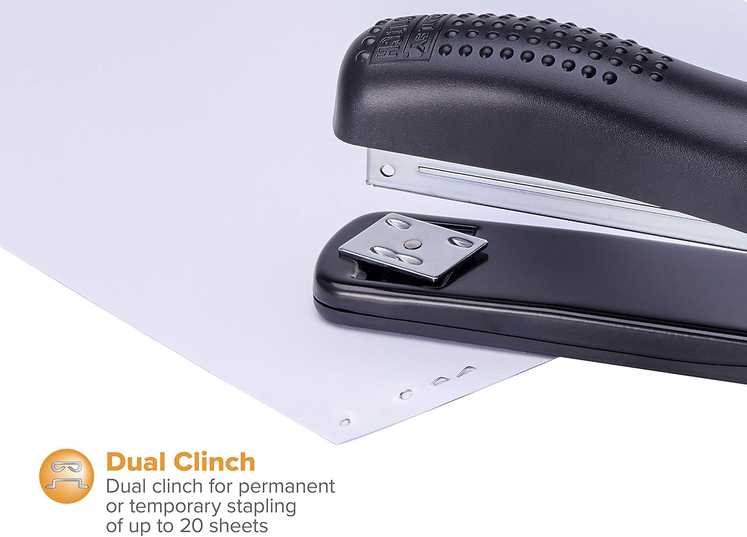 Bostitch Office Ergonomic 20 Sheet Desktop Stapler, 2-Pack : Office Products