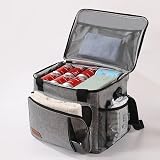 Vivo Technologies 25L Cooler Bag Insulated Lunch Thermal Waterproof Grey view 3