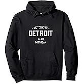 Classic Retro Vintage Detroit Motor City - Special Edition Pullover Hoodie