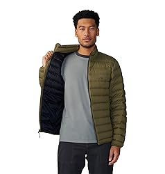 Mountain Hardwear Men's Deloro Down Jacket, Combat