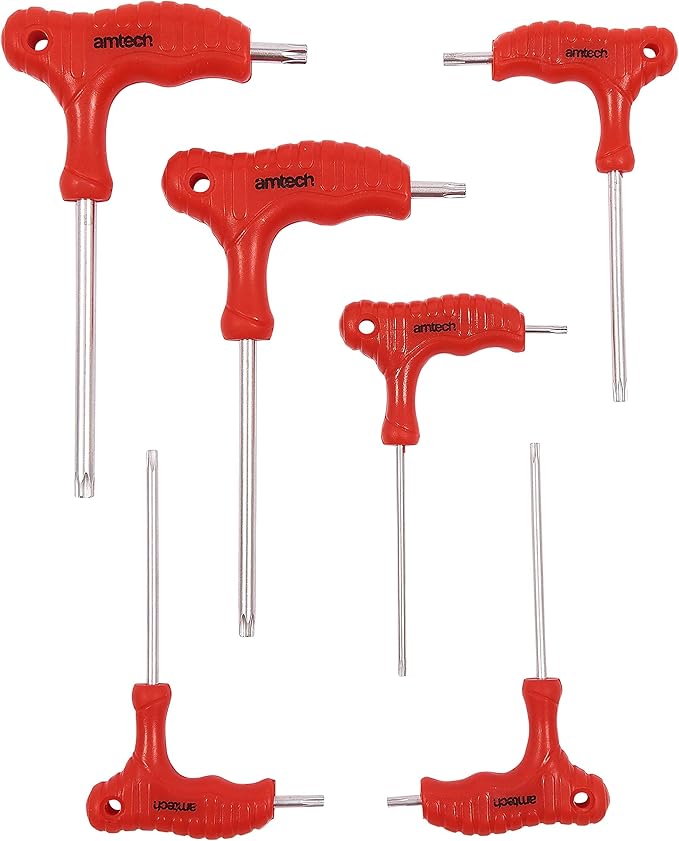 Amtech L0750 THandle Torx Screwdriver Set, 6Piece Amazon.co.uk DIY