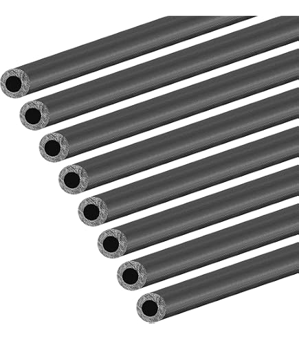 Tube Rond Fibre Carbone 6mm X 4mm X 500mm - Lot 3 Pièces Pultrusion Pour Drone RC Avion Quadrirotor