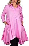 Dare2BStylish Hi Low Button Down A Line Swing Dress