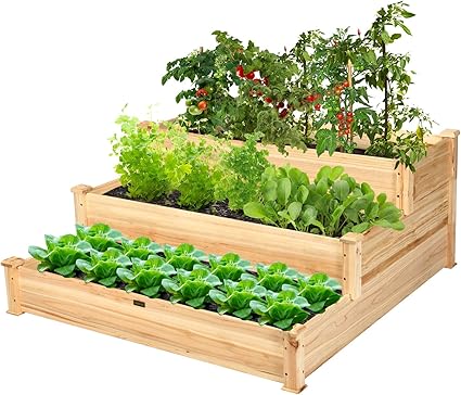 Assemble Elevated Planter Box Container Indoor Outdoor Use For Flower Vegetable Patio Backyard Porch Home Garden Decoration 2boxes Plastic Raised Garden Bed Brown Raised Garden Kits Patio Lawn Garden Urbytus Com