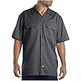 Dickies Men's Short-Sleeve Flex Twill Work Shirt Big