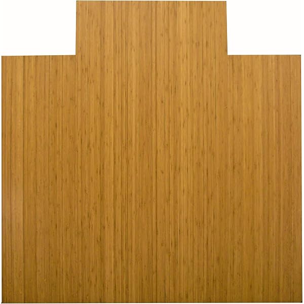 Amazon Com Anji Mountain Bamboo Roll Up Chair Mat 55 X 57 5mm