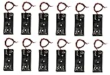 LAMPVPATH (Pack of 12) AAA Battery Holder, 2 X 1.5V