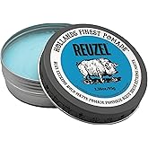 REUZEL Blue Extreme Hold Matte Pomade, Extreme Hold, Water Soluble Styling, Matte Finish, Easy To Wash Out, For All Hair Types, 3.38 oz