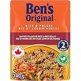 BEN'S ORIGINAL Rice & Pulses Smokey Flavour Red Beans and Rice, Side Dish, 240g Pouch