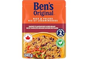 BEN'S ORIGINAL Rice & Pulses Smokey Flavour Red Beans and Rice, Side Dish, 240g Pouch