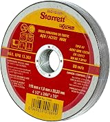 Starrett 115 x 1mm Slitting Disc 22.23mm Bore Pack of 12 4.5" view 1
