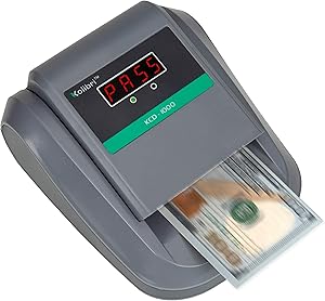 Kolibri KCD-1000, 4-Way Orientation Portable Money Checker with UV, MG, IR Counterfeit Detection